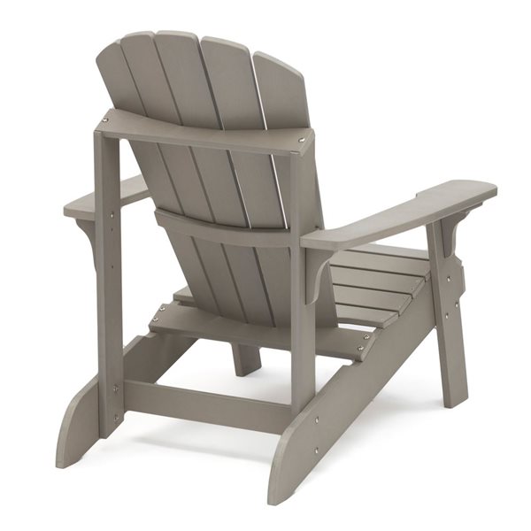 Chaise Adirondack Tanfly grise