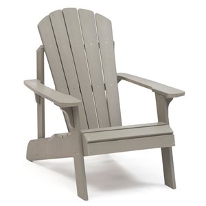 Tanfly Light Grey Adirondack Chair