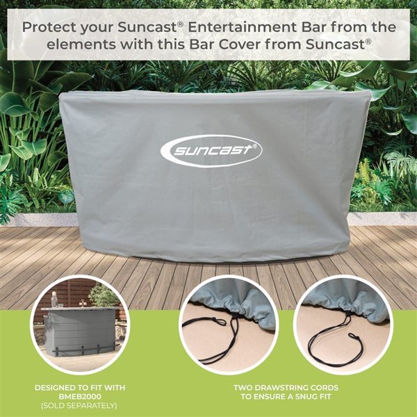 Suncast Cool Grey Bar Cover