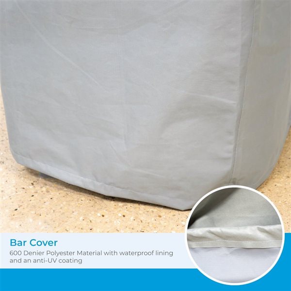 Suncast Cool Grey Bar Cover