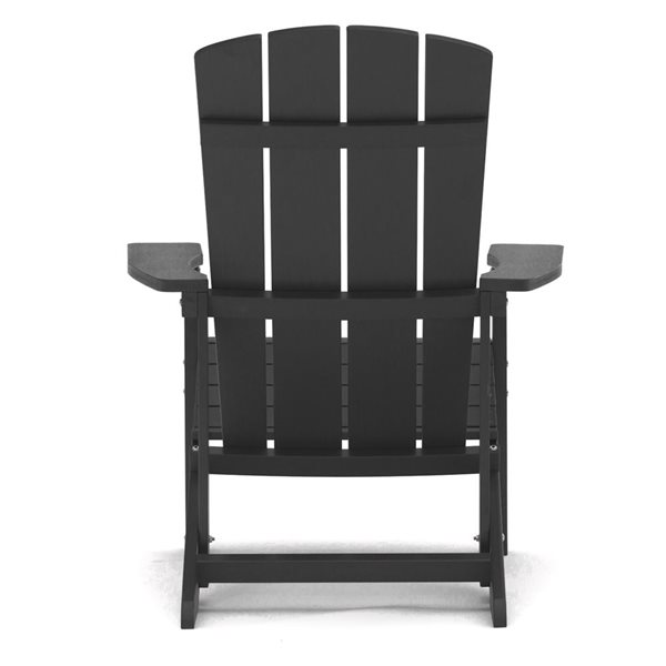 Tanfly Black Adirondack Chair