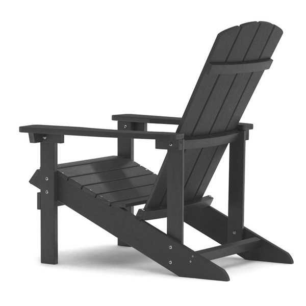 Tanfly Black Adirondack Chair