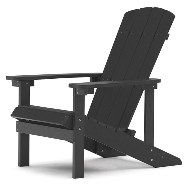 Tanfly Black Adirondack Chair