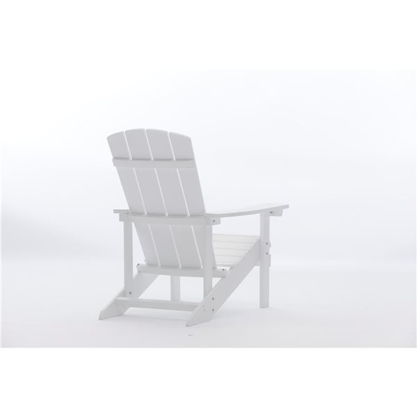 Tanfly White Adirondack Chair