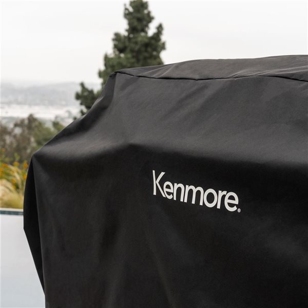 Kenmore 65-in Black Gas Grill Cover