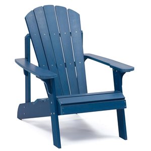 Tanfly Navy Blue Adirondack Chair