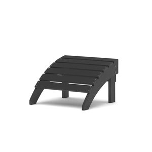 Tanfly 20 x 19 x 14-in Black Footrest