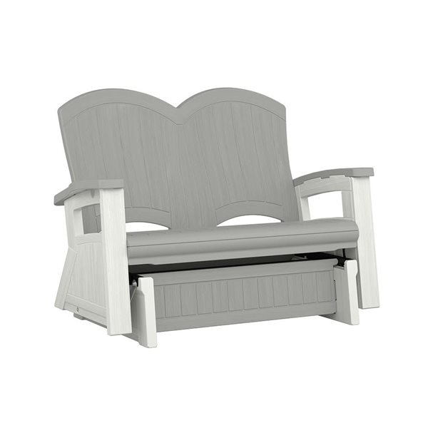 Suncast Grey Adirondack Glider