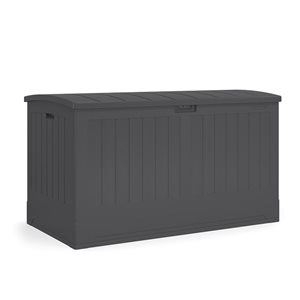 Suncast 200-Gallon Dark Grey Resin Extra Large Deck Box