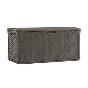 Suncast 134-Gallon Grey Resin Deck Box