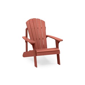 Tanfly Red Adirondack Chair