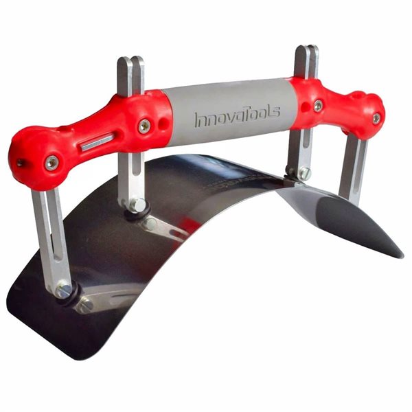 Innovatools 16-in Long Radius Adjustable Curved Trowel with Rounded Corners