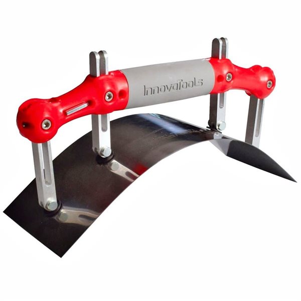 Innovatools 14-in Long Radius Adjustable Curved Trowel with Square Corners