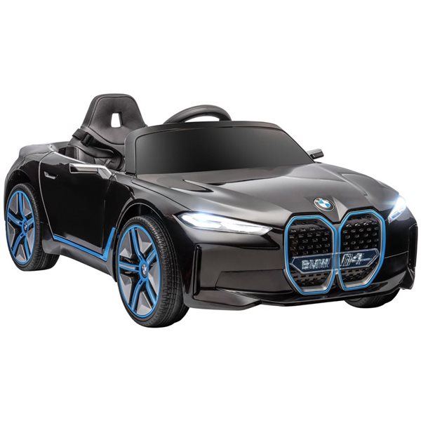 Aosom Black 12V Electric Ride on Car with Remote Control