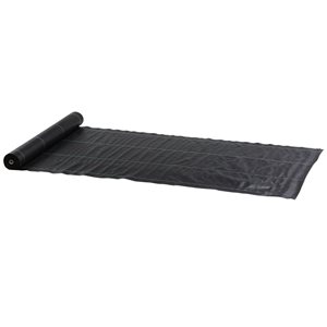 Couvre-parterre Outsunny, 3 x 164 pi, 4,6 oz, noir