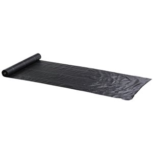 Couvre-parterre Outsunny, 3 x 300 pi, 2 oz, noir