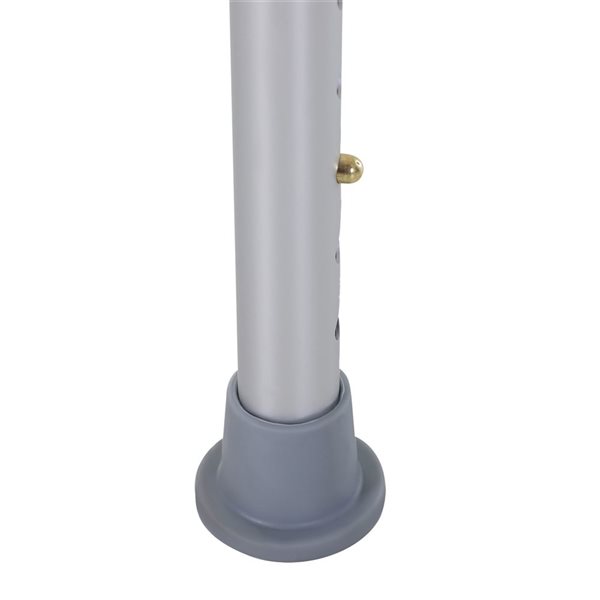 HOMCOM Height Adjustable Shower Chair Padded Bath Seat