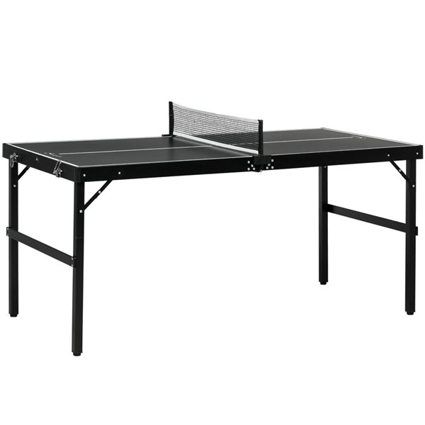 Table de ping-pong pliante par Soozier, format moyen, extérieur