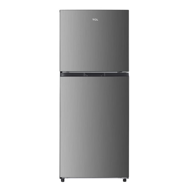 TCL 10.1-ft³ Standard Depth Stainless Steel Finish Compact Top-Freezer Refrigerator