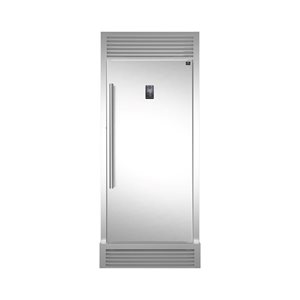 Réfrigérateur/congélateur charnière à droite Rizzuto par Forno 28 po 13,8 pi³ avec grille décorative