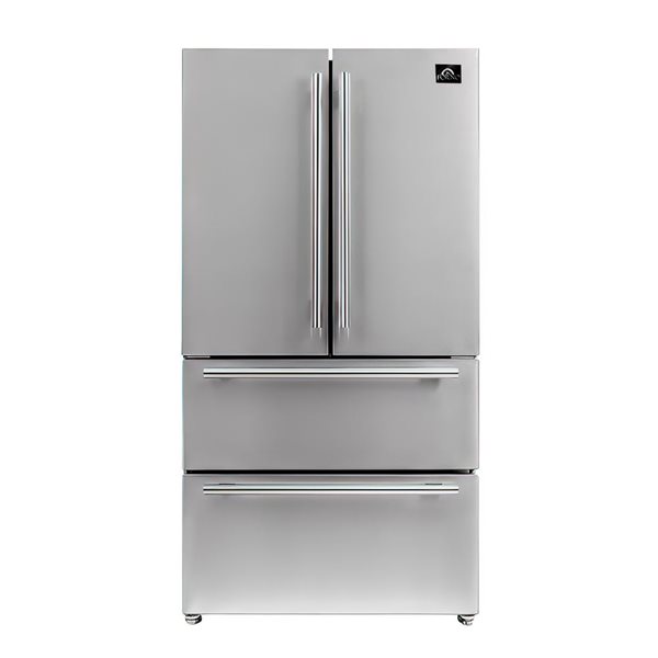 Forno Moena 19.2 Cu.Ft. 36-in French Door Refrigerator