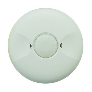 Intermatic Commercial Grade Line Voltage Ceiling Mount PIR Occupancy Sensor, White