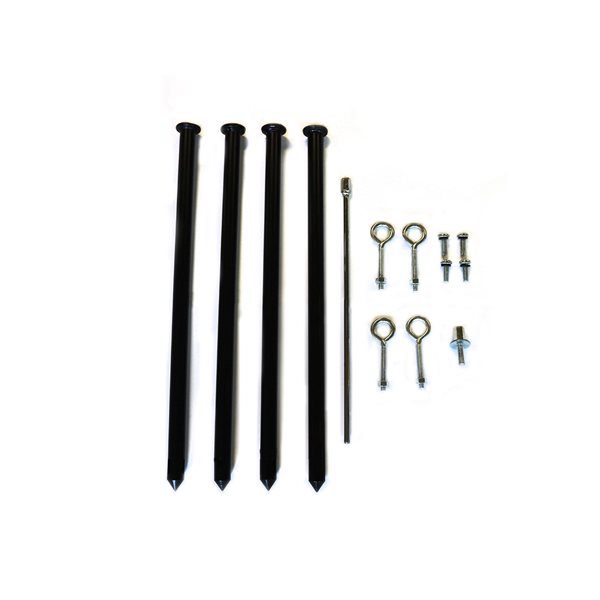 Gazebo Penguin Steel Carport Anchor Stakes - 4/Pk