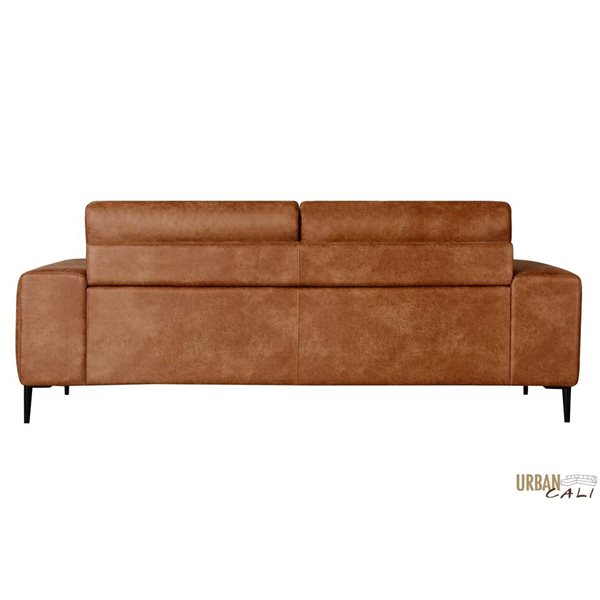 Urban Cali Fresno 84-in Rustic Light Brown Sofa