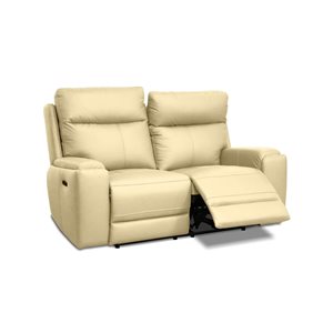 Levoluxe Arlo 64.2-in Light Taupe Power Reclining Loveseat w/ Power Headrest