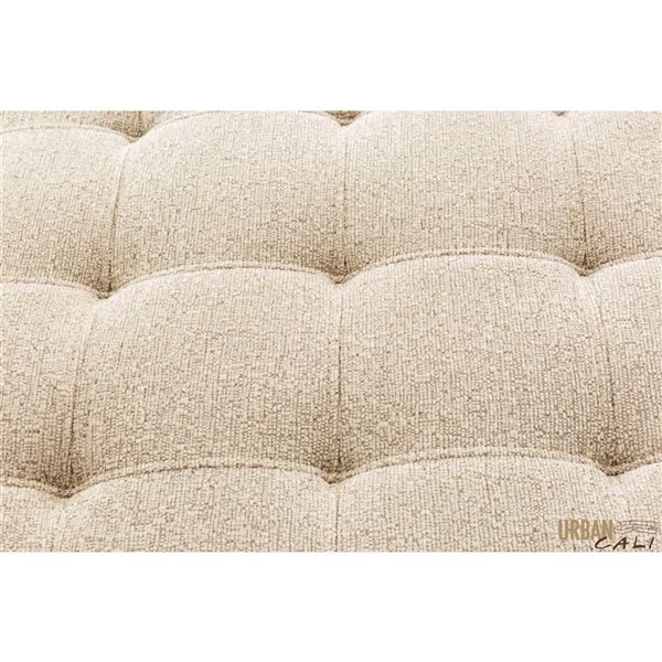 Urban Cali Palm Springs 98.5-in Nora Oat Sectional Sofa