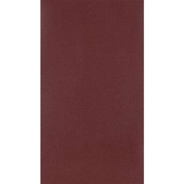 HomeTrend Westby Red Faux Leather Round Upholstered Counter-Height Swivel Stools - 2/Stools