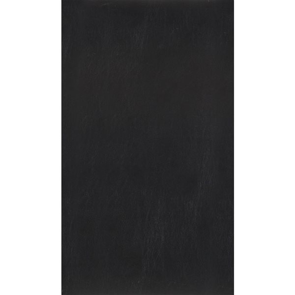 HomeTrend Ordway Black Faux Leather Counter Height Curved Upholstered Stool - 1/Pk