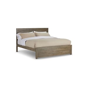 Rustic Classics Whistler Reclaimed Wood Platform King Bed in Grey