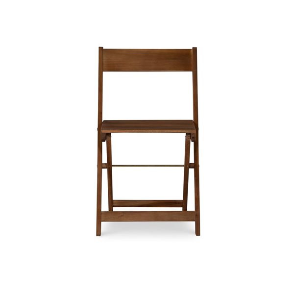 Ensemble bistro d'extérieur 3 pièces Beaumont par Linon Home Decor en bois naturel