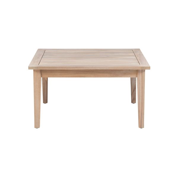 Linon Home Decor Socha Natural Wooden Square Outdoor Coffee Table - 31.5 W x 16.75-in H