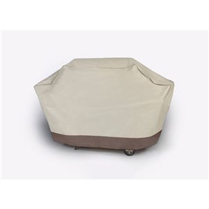 Northlight Embossed Durable Outdoor Patio Full Premium Gas Grill Cover - Taupe