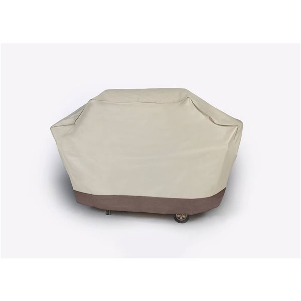 Northlight Durable Full Outdoor Patio Premium Embossed Gas Grill Cover - Taupe