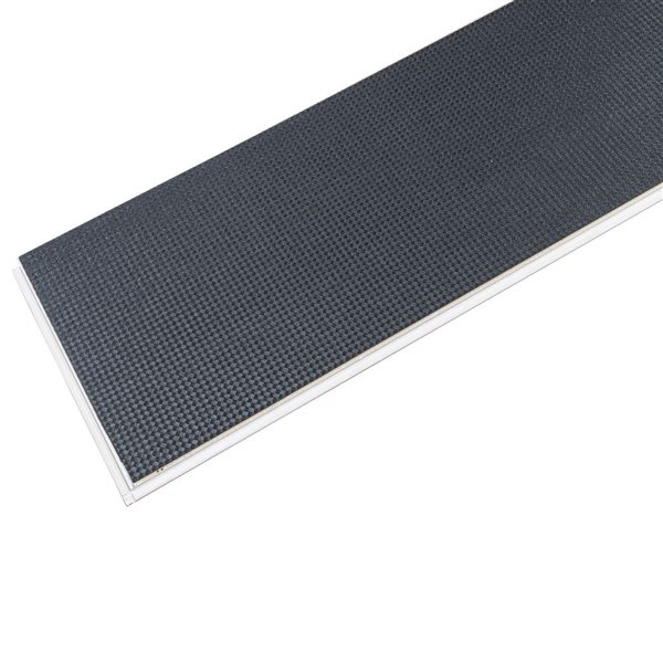 Couvre-plancher en vinyle composite emboîtable Édimbourg de PROTIER 54 x 7 po 6 mm chêne blanchi avec membrane