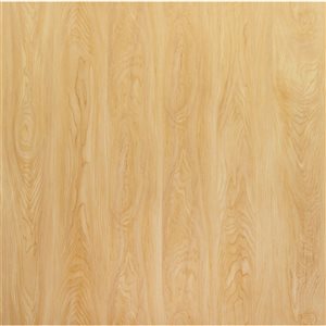 PROTIER Melbourne 54-in x 7-in 6 mm Maple SPC Vinyl Click Flooring with Underpad