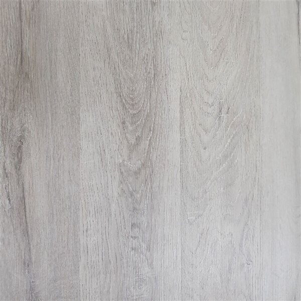 PROTIER Venezia 54-in x 7-in 6 mm Grey SPC Vinyl Click Flooring with Underpad