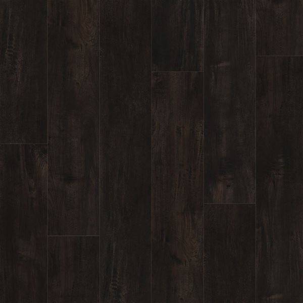 PROTIER Dubrovnik 54-in x 7-in 6 mm Brown SPC Vinyl Click Flooring with Underpad