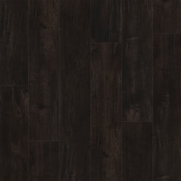 Couvre-plancher en vinyle composite emboîtable Dubrovnik de PROTIER 54 x 7 po 6 mm brun avec membrane