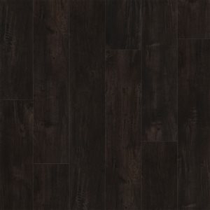 Couvre-plancher en vinyle composite emboîtable Dubrovnik de PROTIER 54 x 7 po 6 mm brun avec membrane