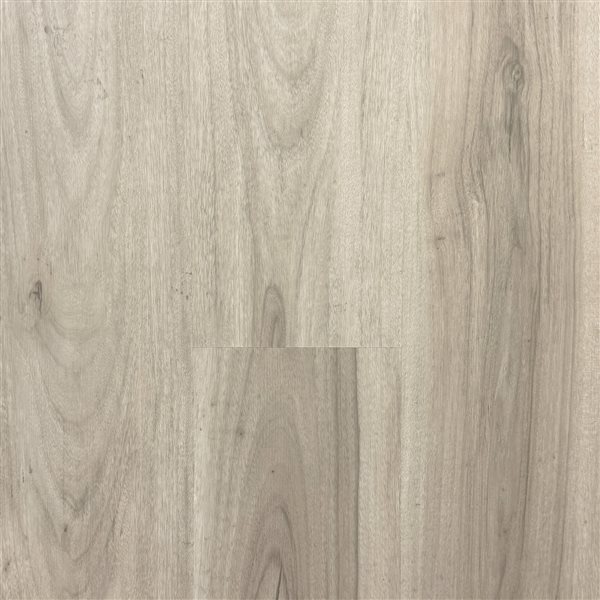 PROTIER Avila 54-in x 7-in 6 mm Brown/Grey SPC Vinyl Click Flooring with Underpad