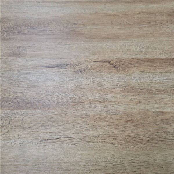 PROTIER Athens 54-in x 7-in 6 mm Brown SPC Vinyl Click Flooring with Underpad