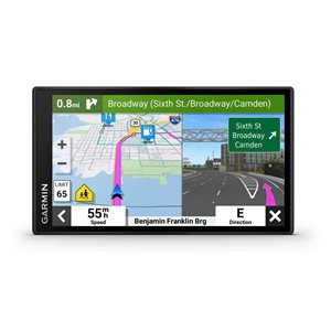 GPS Garmin DriveSmart 66 MT noir avec écran de 6 pouces avec alertes de trafic