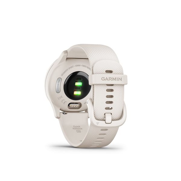 Montre intelligent Garmin vivomove Sport GPS et tracker d’activité ivoire