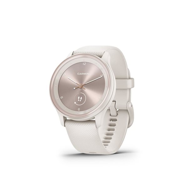 Montre intelligent Garmin vivomove Sport GPS et tracker d’activité ivoire