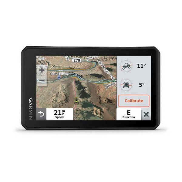 Navigateur tout-terrain Garmin Tread GPS Powersport noir avec cartographie topographique