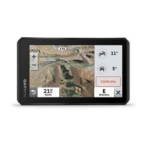 Navigateur tout-terrain Garmin Tread GPS Powersport noir avec cartographie topographique